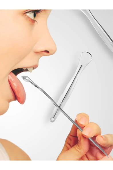 TBRUSH Çelik Dil Temizleyici - Resim 4