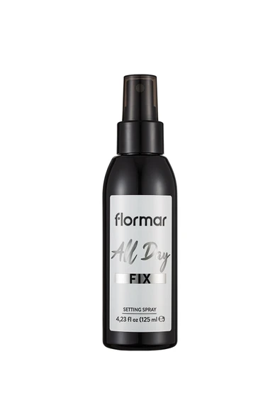 FLORMAR Doğal Bitişli Makyaj Sabitleyici Sprey - All Day Fix Setting Spray - 000 - 8682536023085 ürün görseli 1