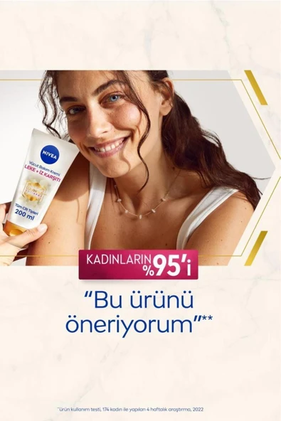 NIVEA Luminous630 Leke Ve İz Karşıtı Vücut Bakım Kremi 200ml, Çatlak Ve Güneş Lekesi, 48 Saat Nemlendirici ürün görseli 1