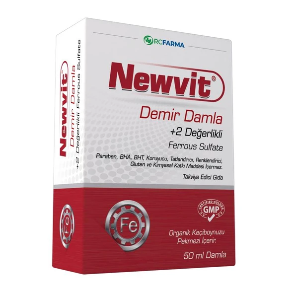 Newvit Demir Damla 50ml ürün görseli 1