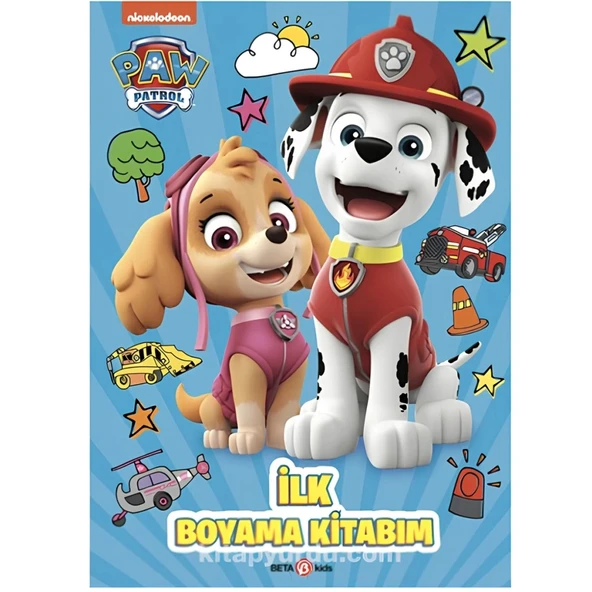 Nessiworld Paw Patrol İlk Boyama Kitabım 38017BT ürün görseli 1