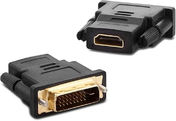 24+1 ERKEK - HDMI DİŞİ ÇEVİRİCİ ADAPTÖR ürün görseli 1
