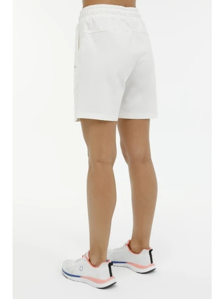 Lumberjack Basic Short W-CT144 5Fx Kadın Şort Ekru 101931813 - Resim 2