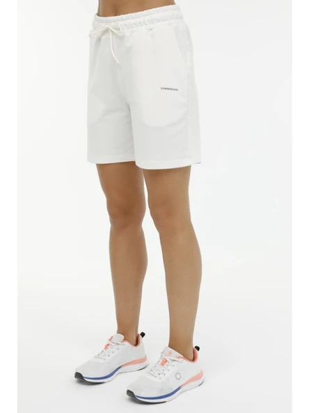 Lumberjack Basic Short W-CT144 5Fx Kadın Şort Ekru 101931813 ürün görseli 1