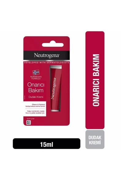 NEUTROGENA Onarıcı Bakım Dudak Kremi 15 ml ürün görseli 1