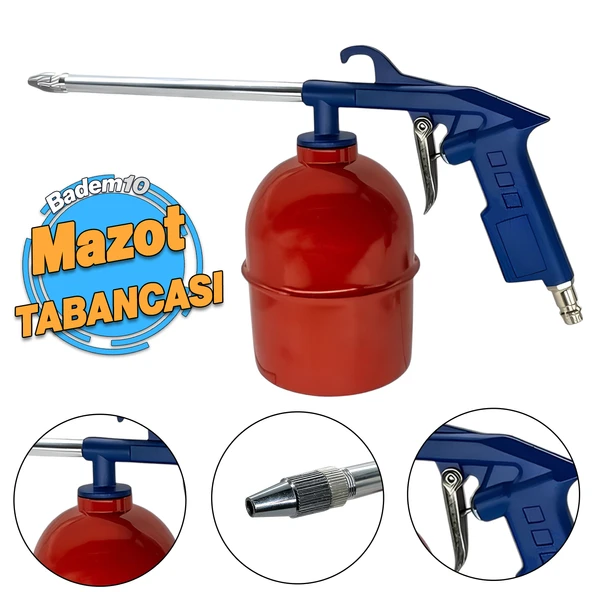 MASTER 504021 Mazot Tabancası  1 Litre Metal 1000 cc ürün görseli 1
