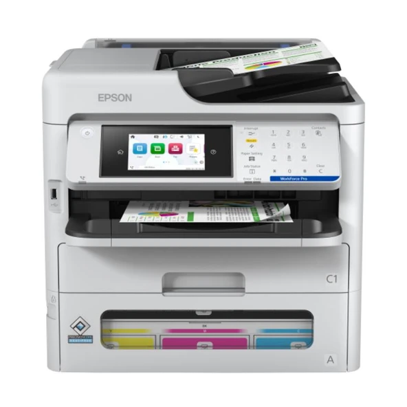 Epson WorkForce Pro WF-EM-C800RDWTF Renkli Çok Fonksiyonlu Inkjet Yazıcı ürün görseli 1