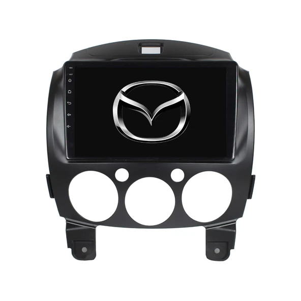 Mazda Mazda 2 Araç Multimedya Android Ekran Carplay Navigasyon Double Teyp 4+64 9" 08-12 Black CADENCE ürün görseli 1