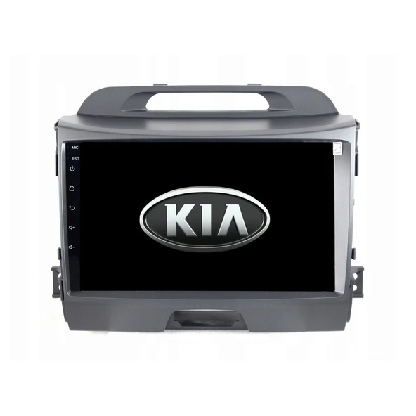 Kia Sportage Araç Multimedya Android Ekran Carplay Navigasyon Double Teyp 4+64 9" 10-15 Gri CADENCE ürün görseli 1