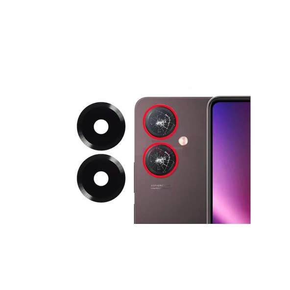 Vivo Y27 ile Uyumlu Kamera Camı İthal Set ürün görseli 1