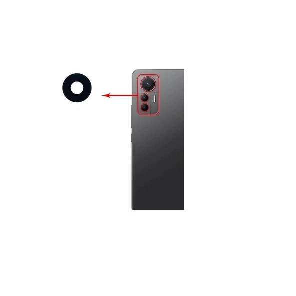 Xiaomi 12 İle Uyumlu Kamera Camı İthal Set 2201123G 2201123C ürün görseli 1