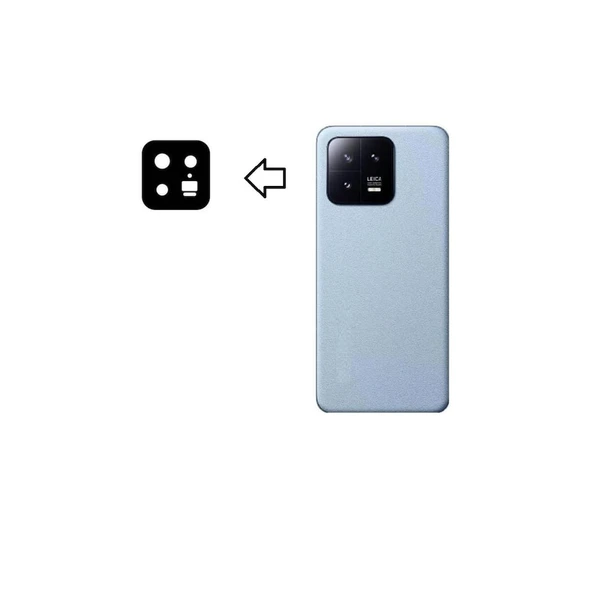 Xiaomi Mi 13 İle Uyumlu Kamera Camı İthal Full Set 2211133C 2211133G ürün görseli 1