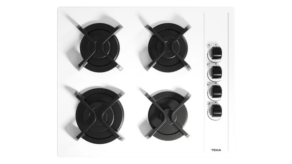 TEKA GBC 64002 KBC Beyaz 60 Cm Cam Ocak ürün görseli 1