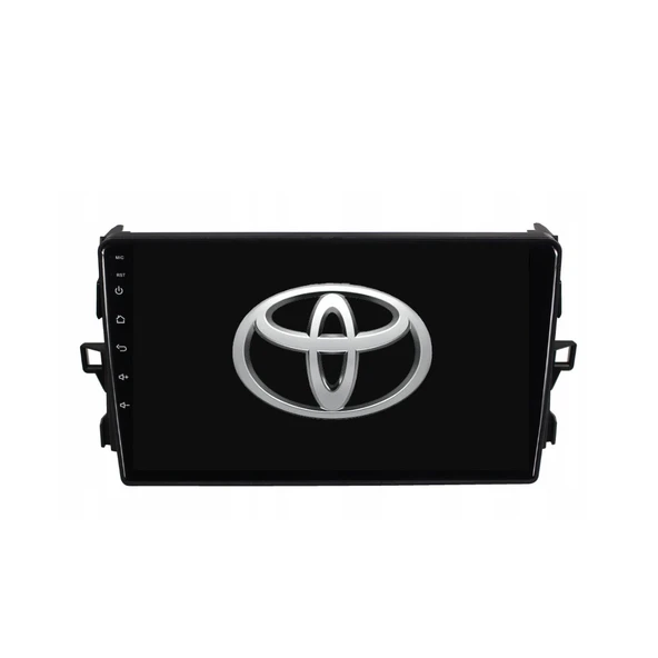 Toyota Auris Araç Multimedya Android Ekran Carplay Navigasyon Double Teyp 4+64 9" 07-12 Black CADENCE ürün görseli 1