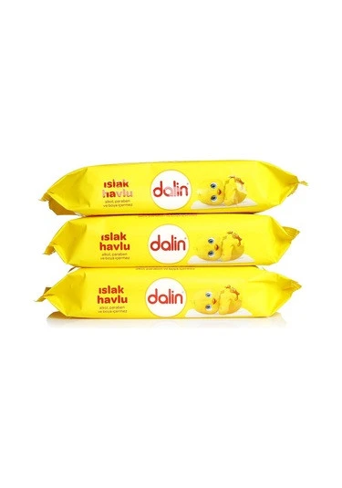 Dalin Islak Havlu 3X56'LI 4 Adet - Resim 3
