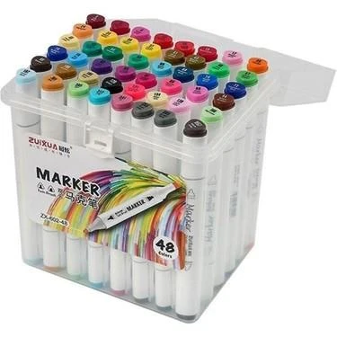 MIKRO ZW-8001-60 ART CIFT TARAFLI MARKER ürün görseli 1