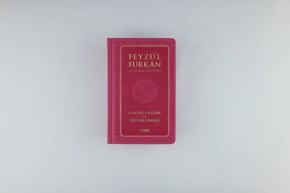 Feyzü'l Furkan Kur'an-ı Kerim ve Tefsirli Meali (Sempatik Cep Boy - Ciltli) Pembe ürün görseli 1