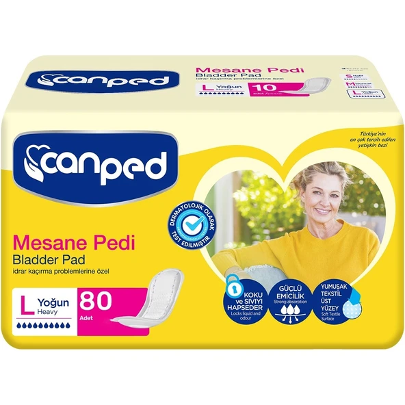 Canped Mesane Pedi Yoğun L Beden 80 Adet ürün görseli 1