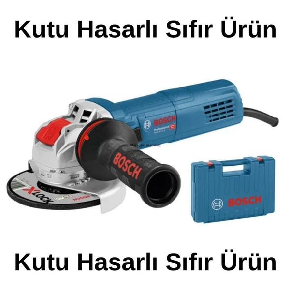 Bosch Gwx 9 115 S X-Lock Özellikli Devir Ayarlı Avuç Taşlama 900 Watt 06017B1000 ürün görseli 1