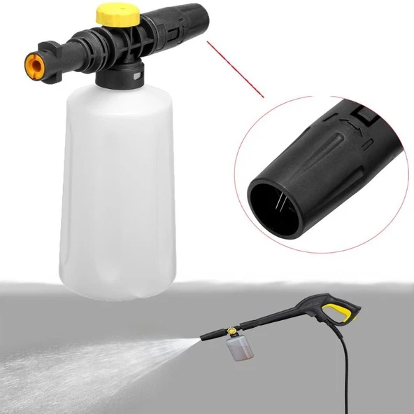 K2 K3 K4 K5 K6 K7 Basınçlı Yıkama Makinesi Köpük Aparatı Sprey Şişe, Karcher ile uyumlu ürün görseli 1