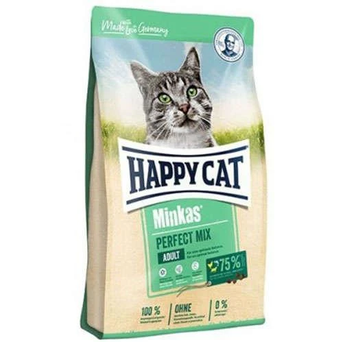 Happy Cat Minkas Tavuk,Kuzu ve Balıklı Yetişkin Kedi Maması 10 Kg ürün görseli 1