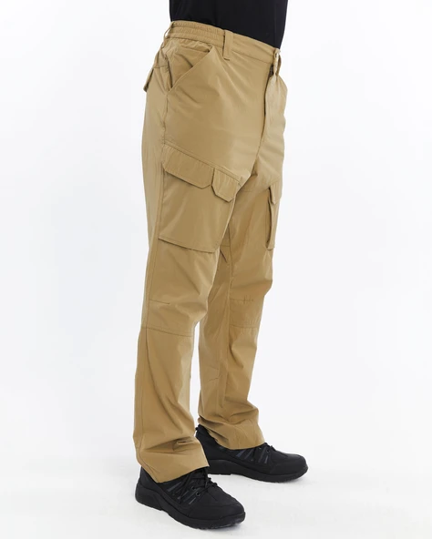 Mapamyumco Quick Dry Cargo Trekking Erkek Pantolon-BEJ - Resim 4