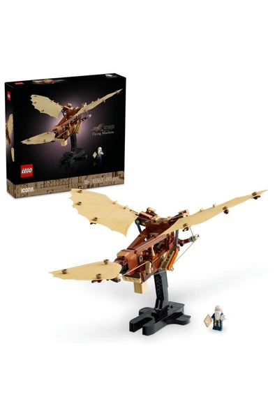 LEGO ® Icons Leonardo da Vinci’nin Uçan Makinesi 10363 -  Model Yapım Seti (493 Parça) ürün görseli 1