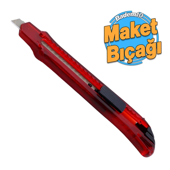 Plastik Maket Bıçağı Kırtasiye Halı Bıçağı Bıçak 13 cm ürün görseli 1