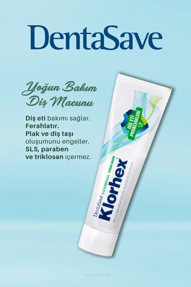 7 AL 6 ÖDE DentaSave Klorhex Diş Macunu 75 ml - Resim 2