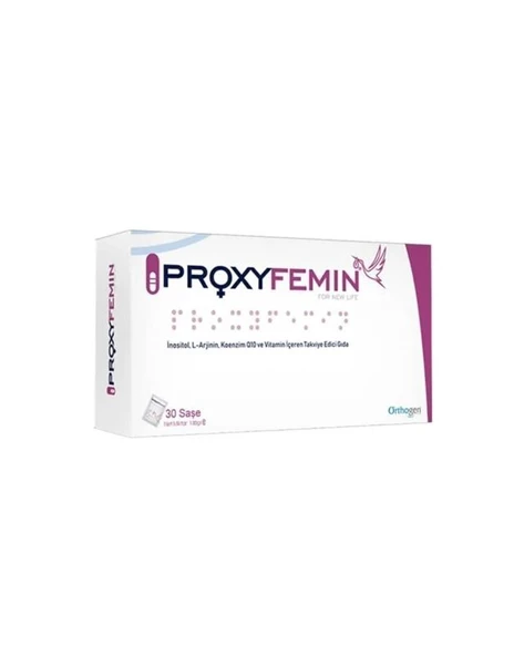 Orthogen Proxyfemin 30 Saşe ürün görseli 1