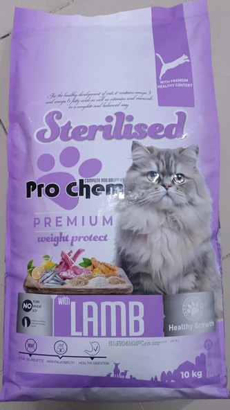 Pro chem kuzulu kısır kedi maması 10 kg ürün görseli 1