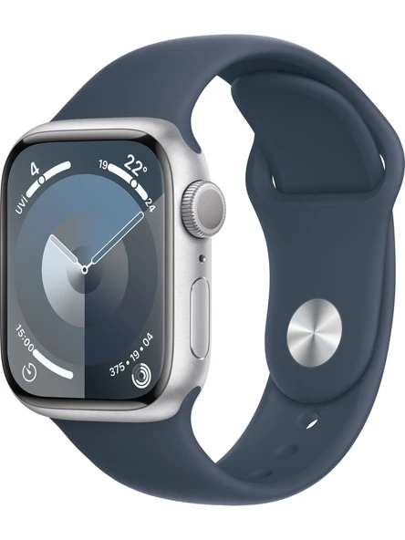 APPLE WATCH 9 45MM SILVER VİTRİN ürün görseli 1