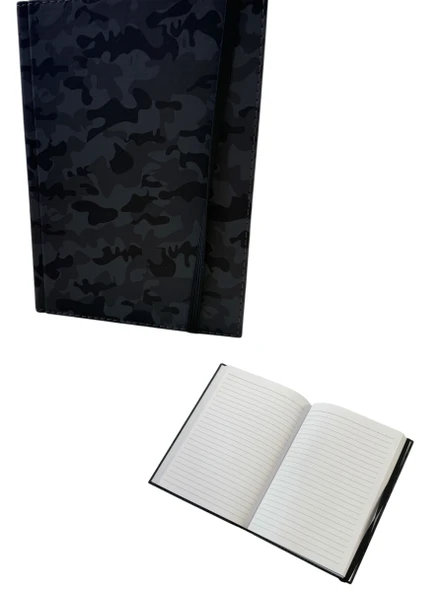 Sentor Komando Desenli Suni Deri 168 Ypr Çizgili 14 X 20cm Çok Amaçlı Defter ürün görseli 1