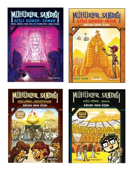 Birsen Ekim Özen Mühürler Sandığı Seti (4 Kitap) ürün görseli 1