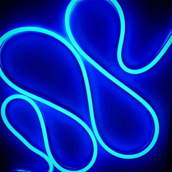 İNOLED 12V NEON MAVİ 5MT / PAKET 6X12MM ürün görseli 1