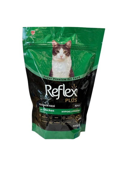 Plus Yetişkin Tavuklu Hypoallergenic Kedi Maması 400Gr ürün görseli 1