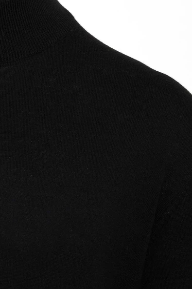Regular Fit Yarım Balıkçı Yaka Basic Triko Kazak-7122 - Resim 2
