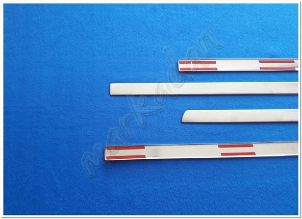 Ford Focus Krom Yan Kapı Çıtası 2005-2008 4 Parça Paslanmaz Çelik - Resim 4