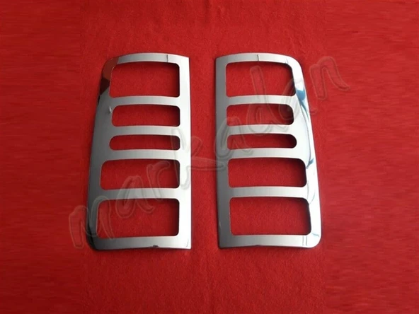 Markadan Ford Connect Krom Stop Çerçevesi 2002-2009 2 Parça Paslanmaz Çelik ürün görseli 1