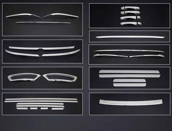 OMSA VW Passat B8 Krom Set 29 Parça 2015-2019 Arası ürün görseli 1