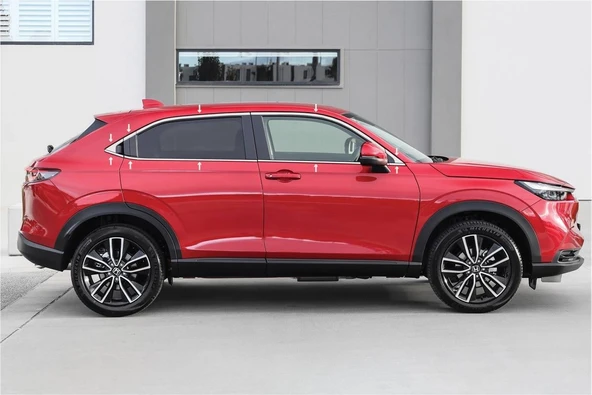 OMSA Honda HR-V Krom Cam Çerçevesi 20 Parça 2021 ve Sonrası ürün görseli 1