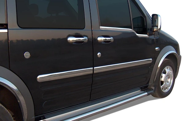 OMSA Ford Connect Krom Yan Kapı Çıtası 4 Parça 2009-2014 Arası ürün görseli 1