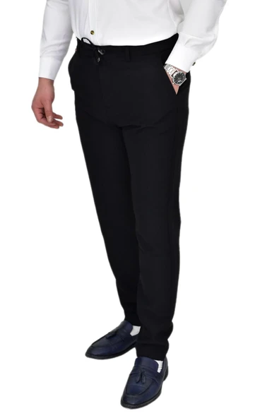 Erkek Beli Lastikli Jogger Pantolon Regular Fit BGL-ST04329 ürün görseli 1