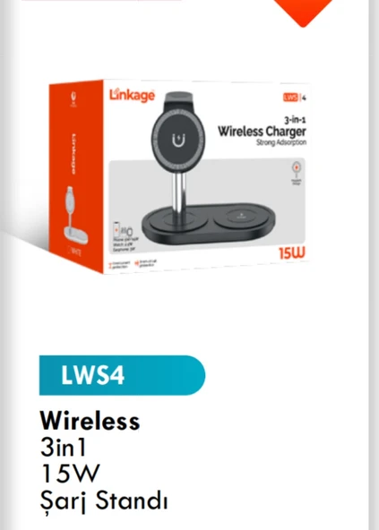 Lws 4 Wireless şarj standı 15 w ürün görseli 1