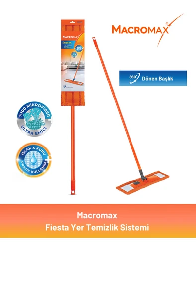 Macromax Fıesta Yer Temizlik Sistemi ürün görseli 1
