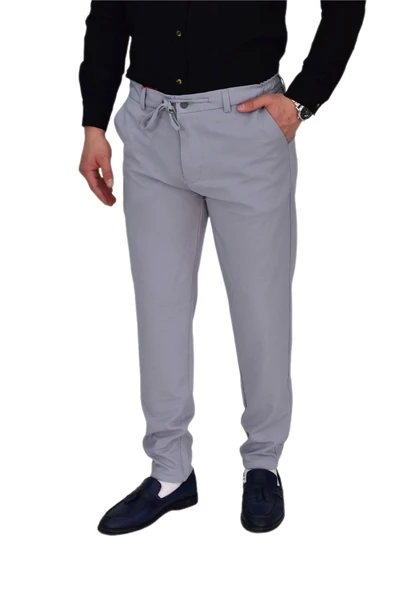 Erkek Beli Lastikli Jogger Pantolon Regular Fit BGL-ST04328 ürün görseli 1