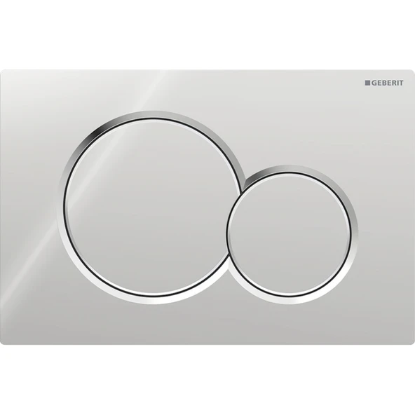 Geberit Sigma01 Kumanda Kapağı, Çift Basmalı, Parlak Krom, 115.770.21.5 ürün görseli 1