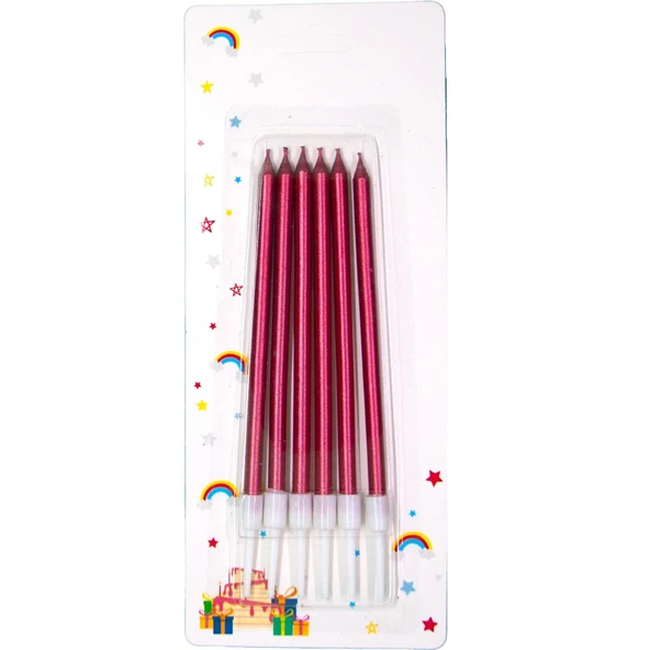 Pasta Mumu 13cm 6lı Kırmızı ürün görseli 1