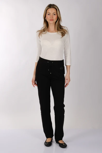 Daido Minimalist Regular Fit Kadın Pantolon - Bel Bağcıklı, Günlük Kullanım ürün görseli 1