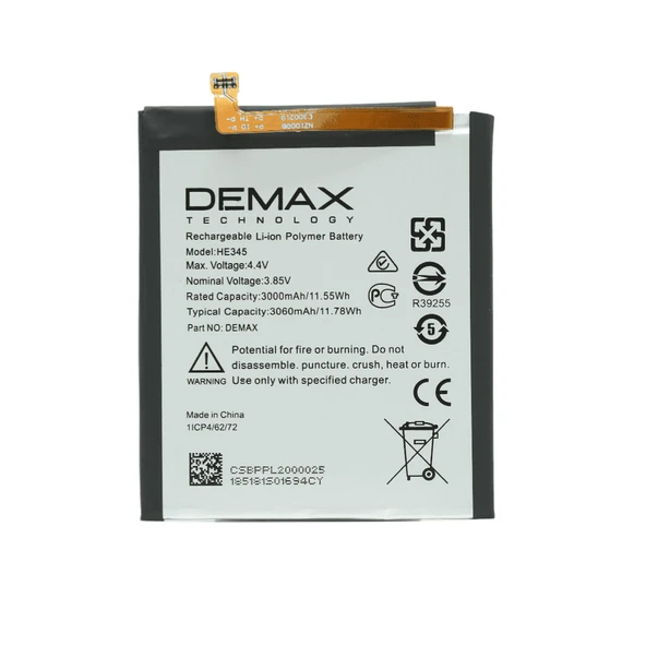 Demax Nokia 5.1 Plus Güçlendirilmiş Batarya HE345 - Resim 3